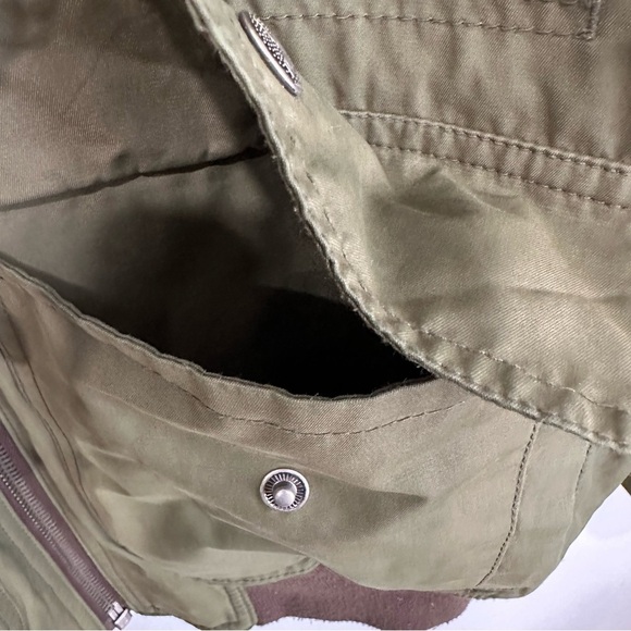 Spiewak Primaloft Reversible Bomber Jacket Removable Faux Fur Collar Medium READ - Picture 8 of 13